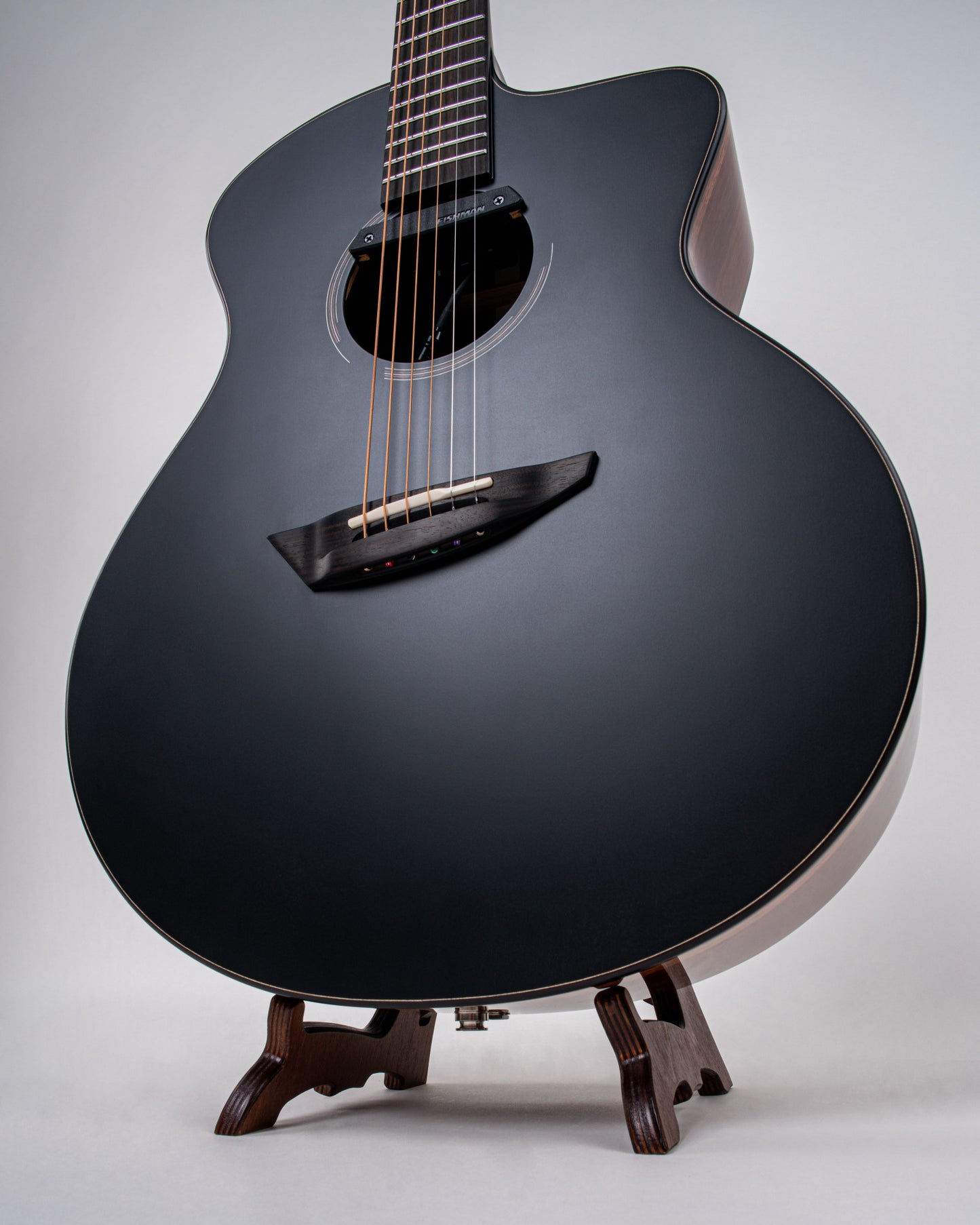 IBANEZ Jon Gomm Signature Acoustic Guitar 6-String - Black Satin Top / Natural High Gloss Back and Sides + Case