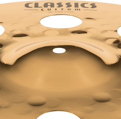 MEINL Cymbals Classics Custom Brilliant Trash Crash - 16"