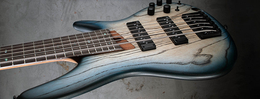 IBANEZ SR E-Bass 6-String - Cosmic Blue Starburst Flat