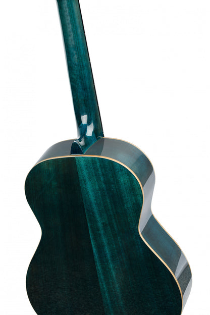 ORTEGA Family Series 3/4 Konzertgitarre 6 String - Ocean Blue + Bag