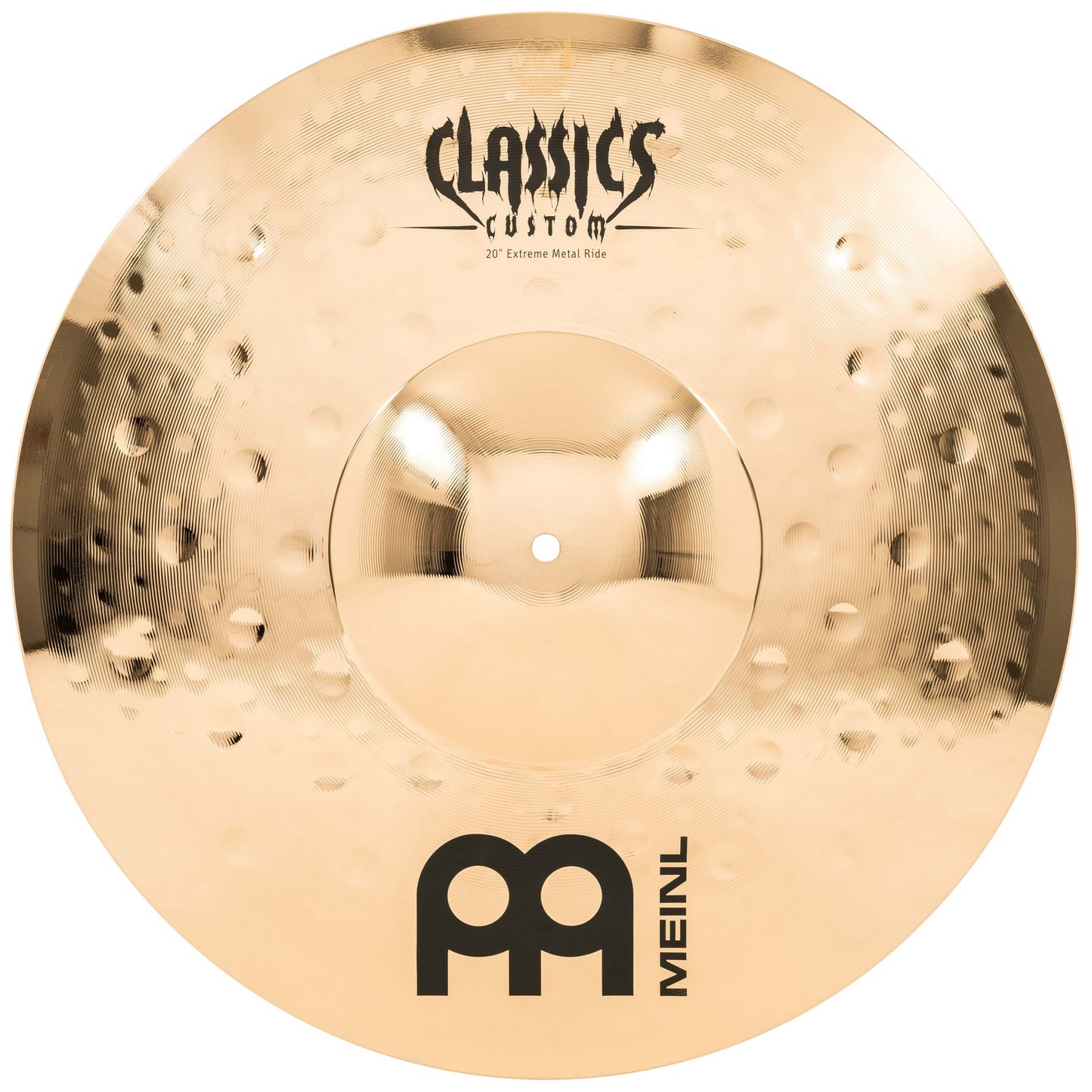 MEINL Cymbals Classics Custom Extreme Metal Cymbal Set - 14" Hihat, 18" Crash, 20" Ride
