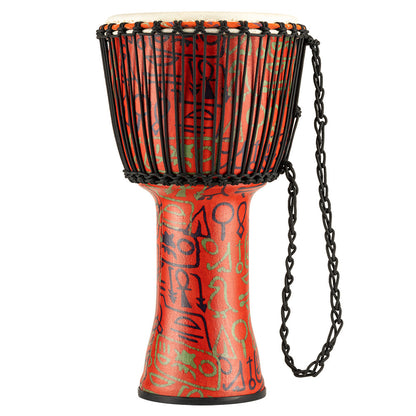 MEINL Percussion Travel Series African Djembe 12" - Pharaoh's Script