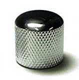 IBANEZ snap on type metal control knob - chrome for selected EDB/FR/GSR/JS/SA/STM models