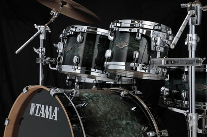 TAMA Starclassic Performer Shell Kit 5 pcs - Molten Steel Blue Burst/Chrome HW