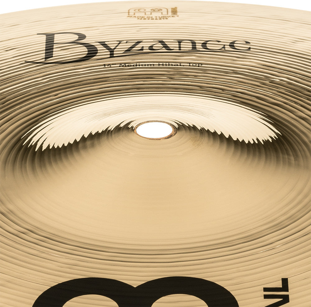 MEINL Cymbals Byzance Brilliant Medium Hihat - 14"