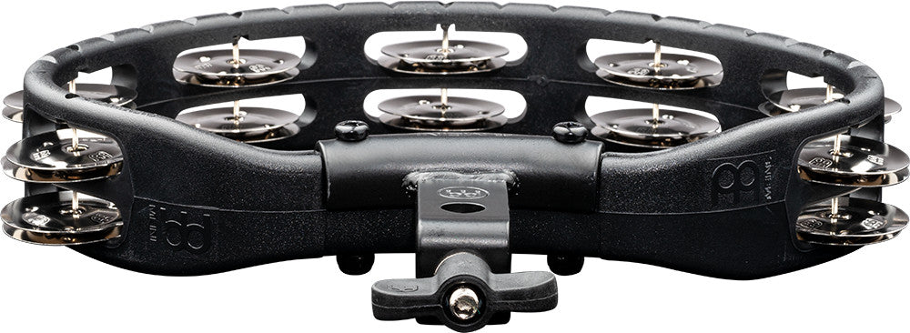 MEINL Percussion Headliner® Series Mountable Molded ABS Tambourine - Black