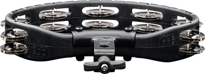 MEINL Percussion Headliner® Series Mountable Molded ABS Tambourine - Black