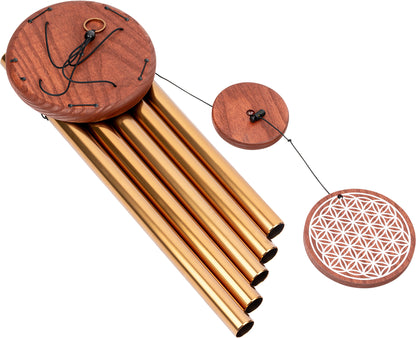 MEINL Sonic Energy Flower of Life Meditation Chime 36"/90 cm - 432 Hz - Bronze