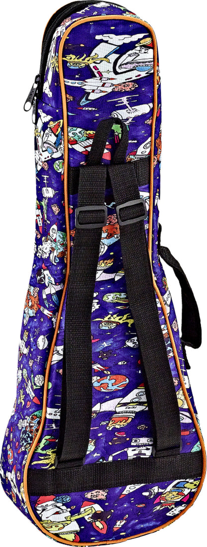 KEIKI Designer Series Concert Ukulele Bag - Spaceman