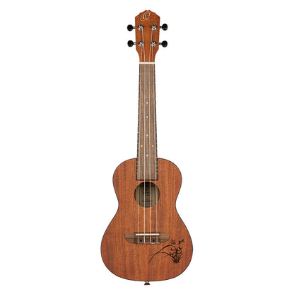 ORTEGA  Bonfire Series Concert Ukulele 4 String - Sapele Natural