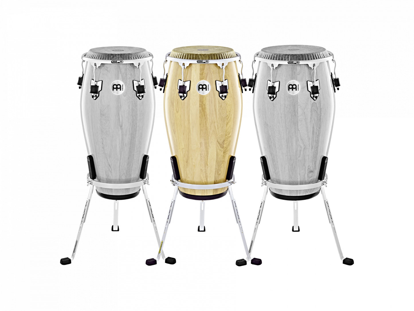 MEINL Percussion Marathon Exclusive Series Conga 11 3/4" Conga - Natural/Chrome HW