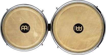 MEINL Percussion Woodcraft Serie Wood Bongo 7" Macho & 8 1/2" Hembra - Vintage Red/Chrome HW