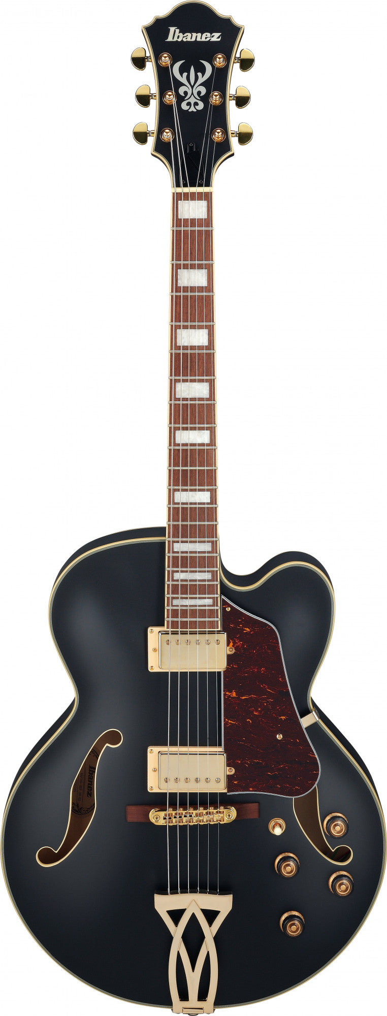 IBANEZ Artcore AF Hollowbody Gitarre 6-String - Black Flat
