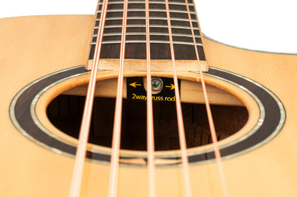 ORTEGA Ken Taylor Signature Series Acoustic Bass 5-String - Natural + Gigbag