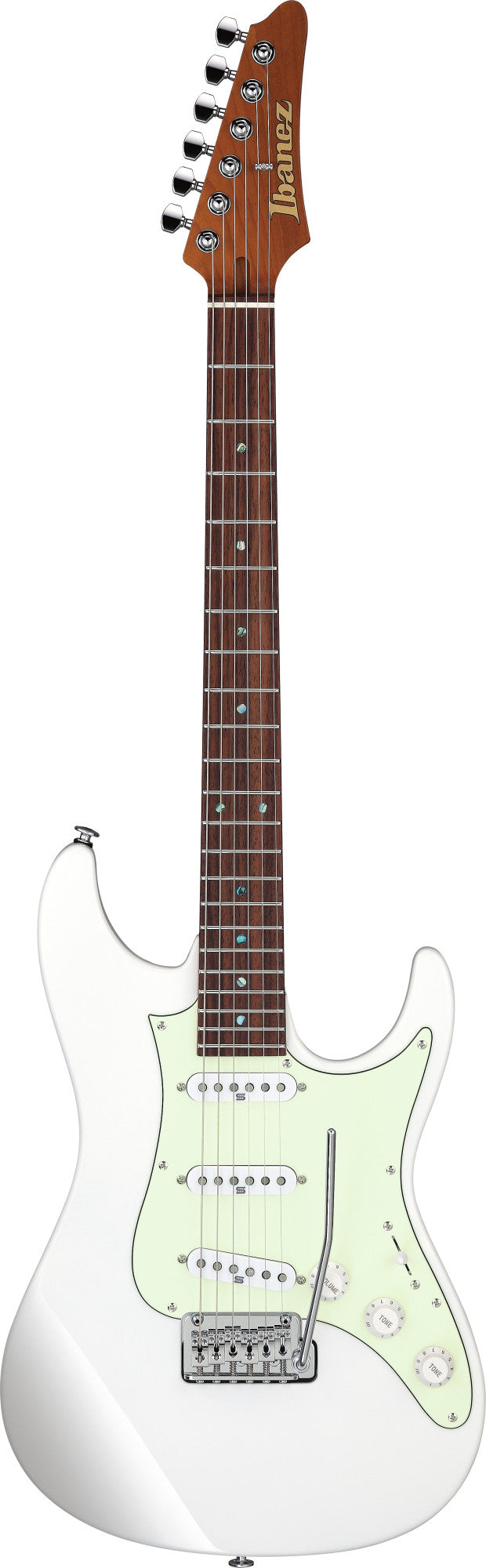 IBANEZ Luca Mantovanelli Signature Electric Guitar 6-String - Luna White + Case