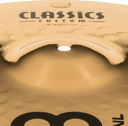 MEINL Cymbals Classics Custom Brilliant Medium Crash - 16"