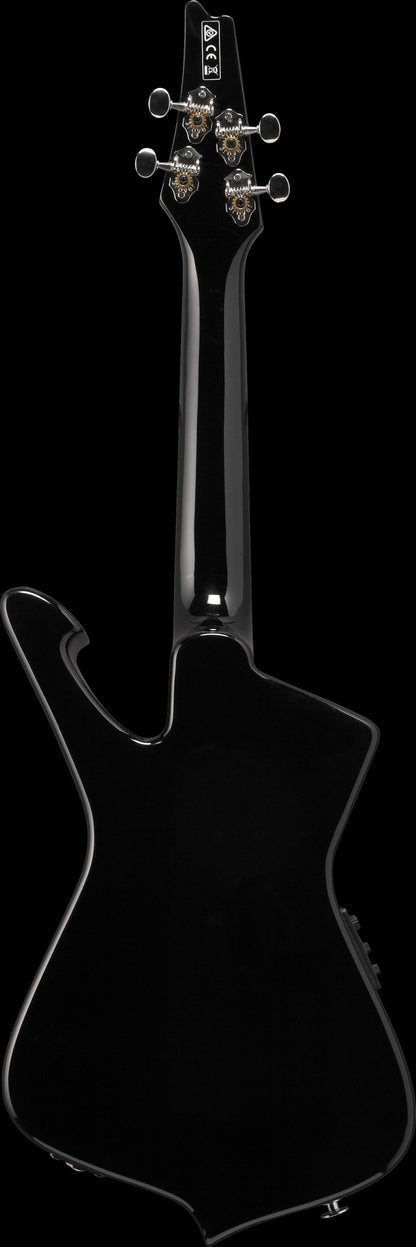 IBANEZ Iceman Tenor Ukulele 4-String - Metallic Gray Sunburst + Gig Bag