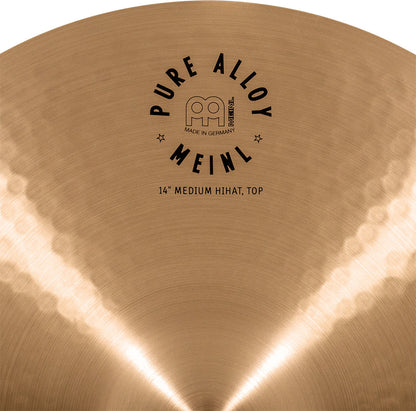 MEINL Cymbals Pure Alloy Medium Hihat - 14"