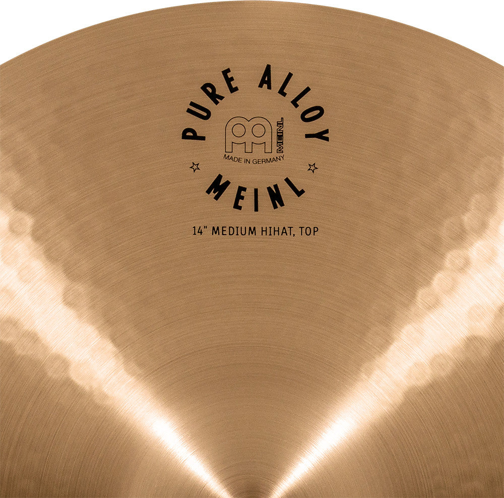 MEINL Cymbals Pure Alloy Medium Hihat - 14"