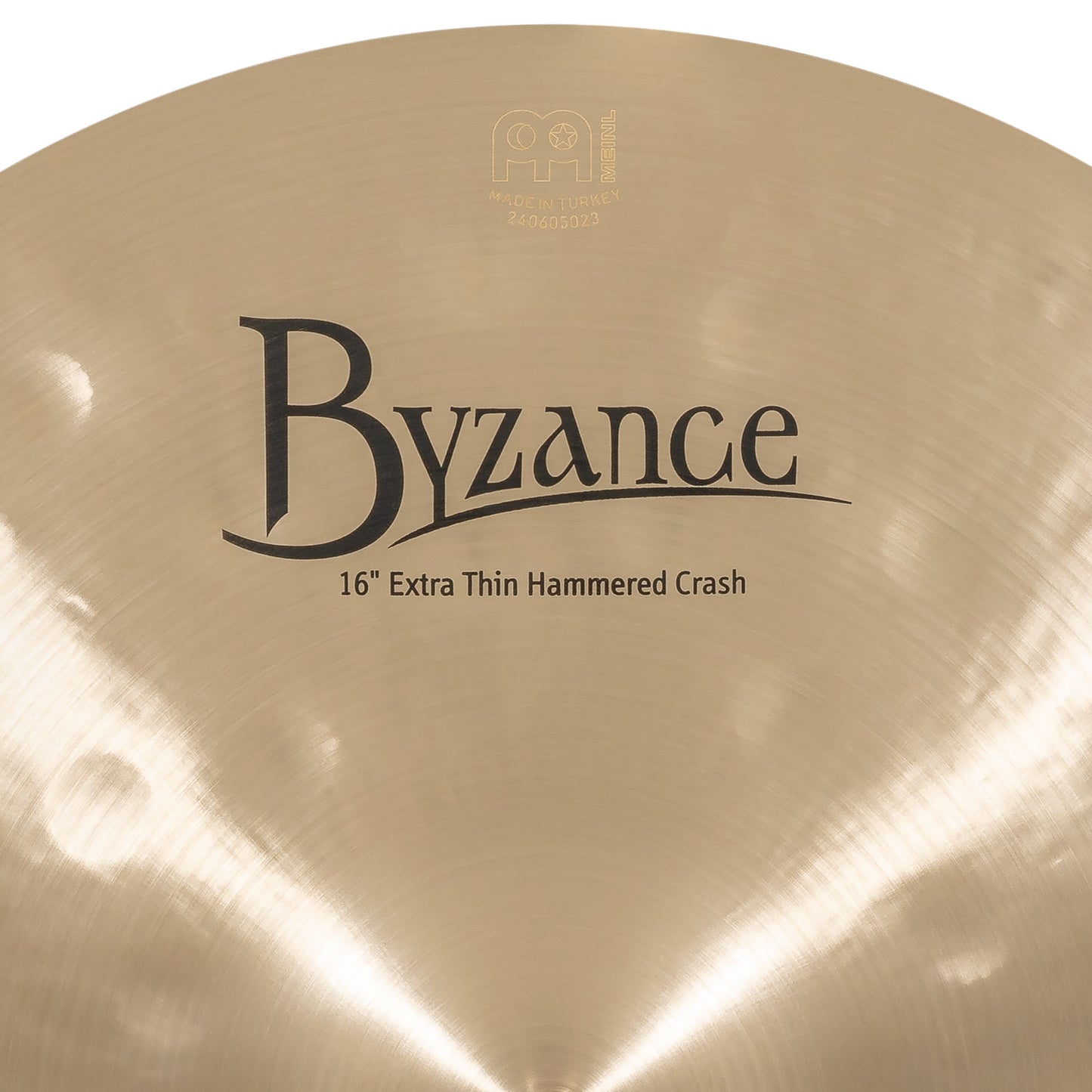 MEINL Cymbals Byzance Traditional Extra Thin Hammered Crash - 16"