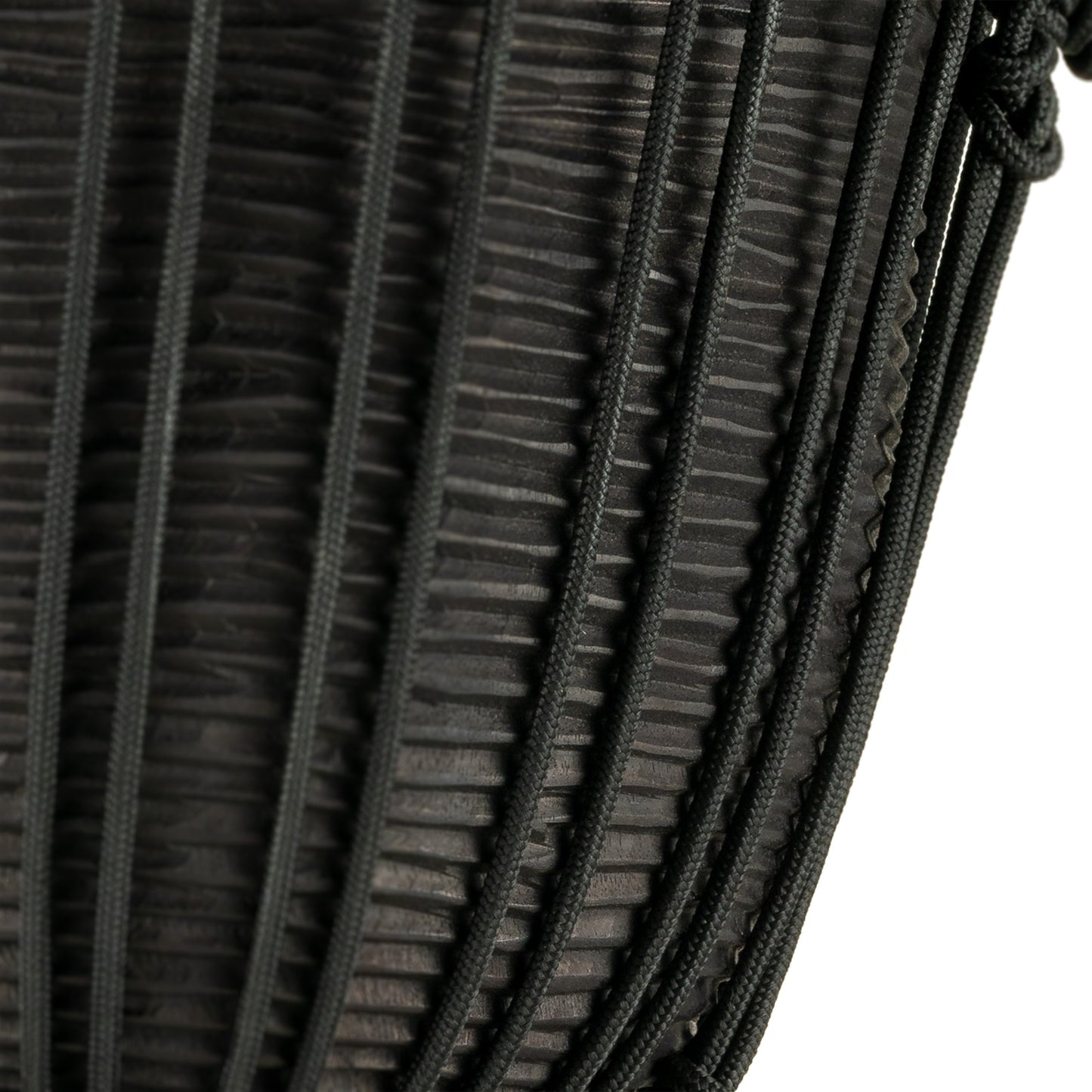 MEINL Percussion Headliner Rope Tuned Black River Series Djembe - 10"