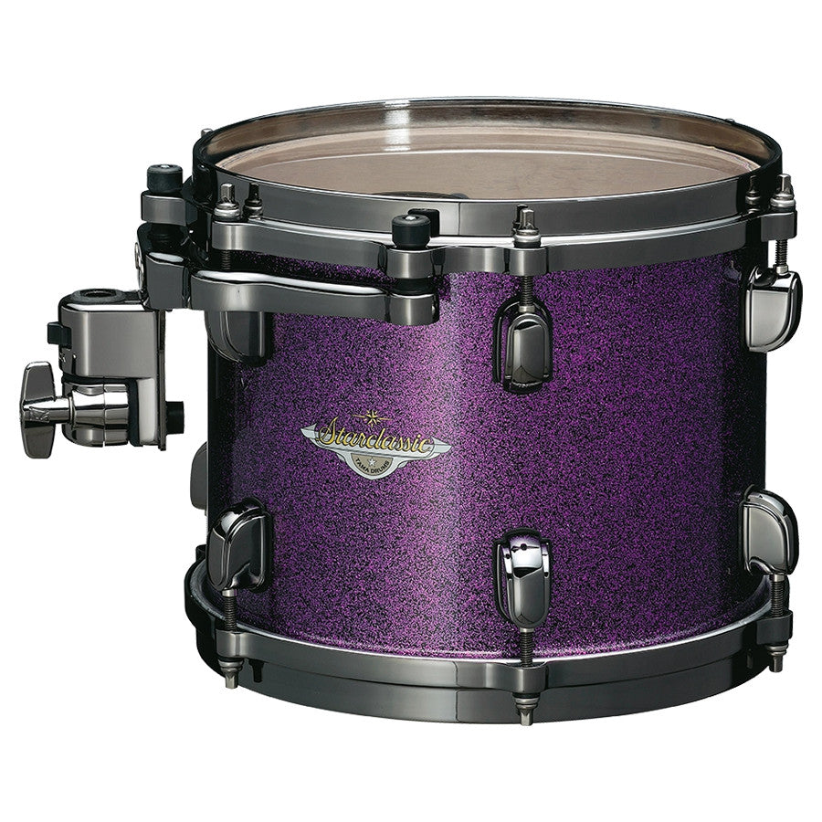 TAMA Starclassic Maple Lacquer Rack Tom 12'' x 9'' - Deeper Purple/Black Nickel HW