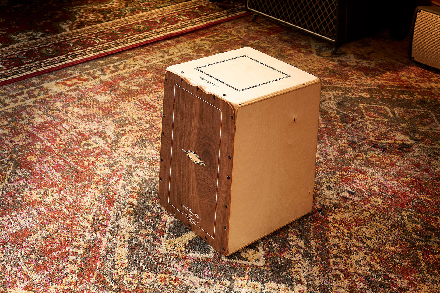 MEINL Percussion Artisan Edition Serie String Cajon Cantina Line - Walnut