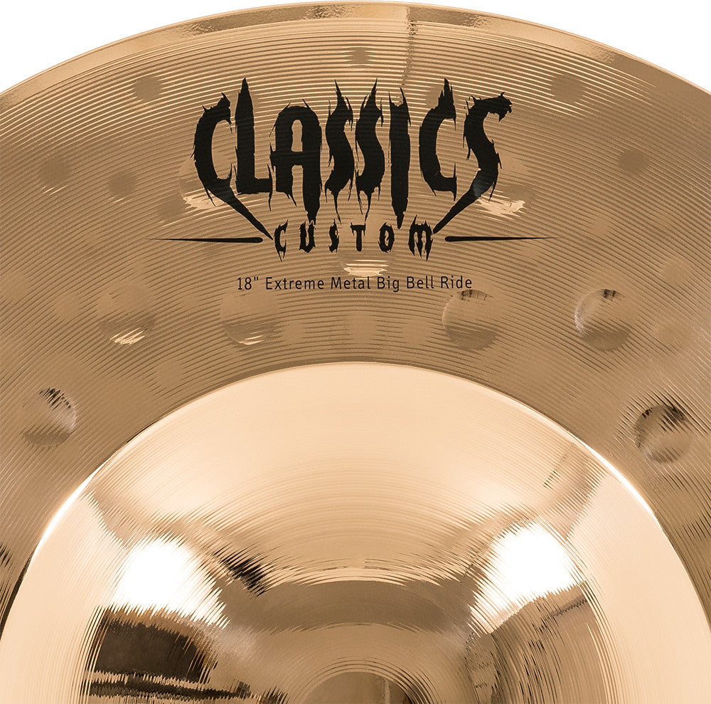 MEINL Cymbals Classics Custom Extreme Metal Big Bell Ride - 18"