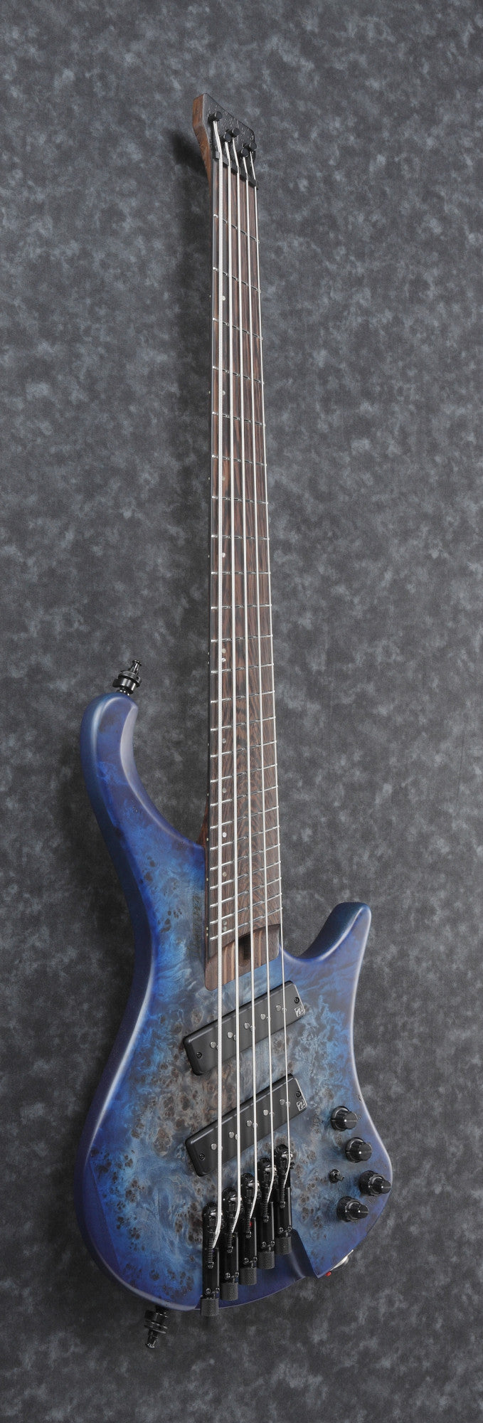 IBANEZ Bass Workshop EHB Electric Bass 5-String Multiscale - Pacific Blue Burst + Gig Bag PGPGB