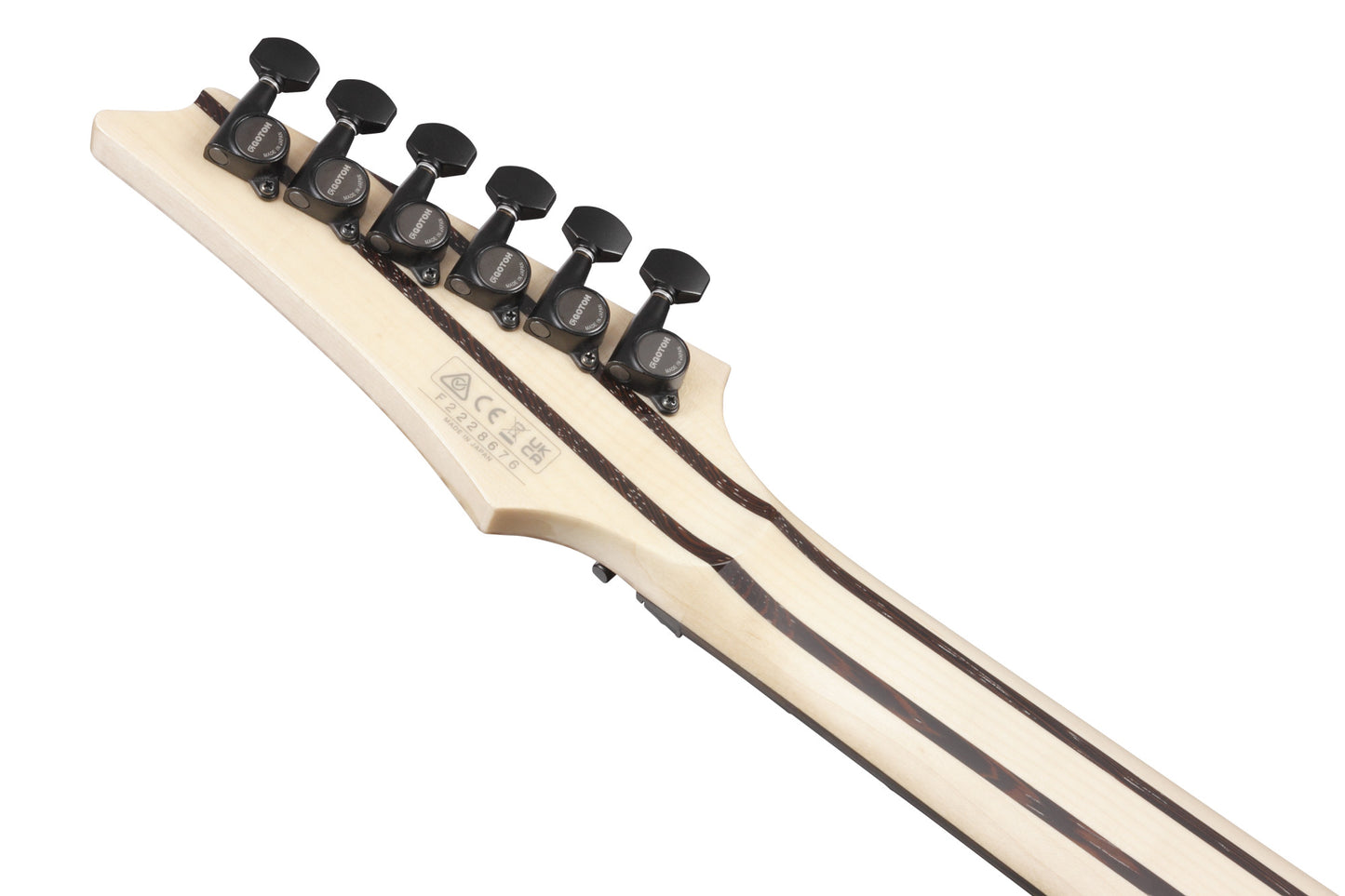IBANEZ j.custom, Axe Design Lab RG E-Gitarre 6-String - Black Rutile + Koffer