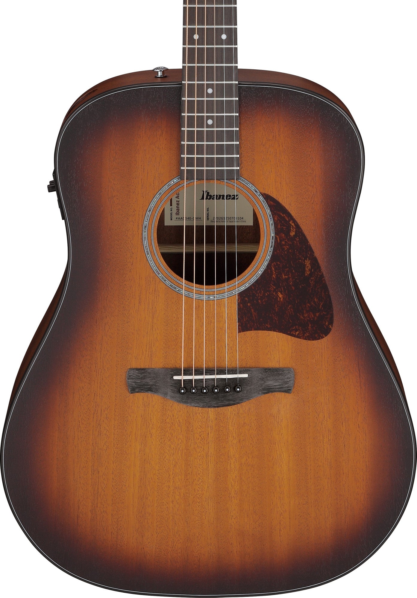 IBANEZ Advanced Acoustic AAD Acoustic Guitar 6-String - Open Pore Mahogany Sunburst