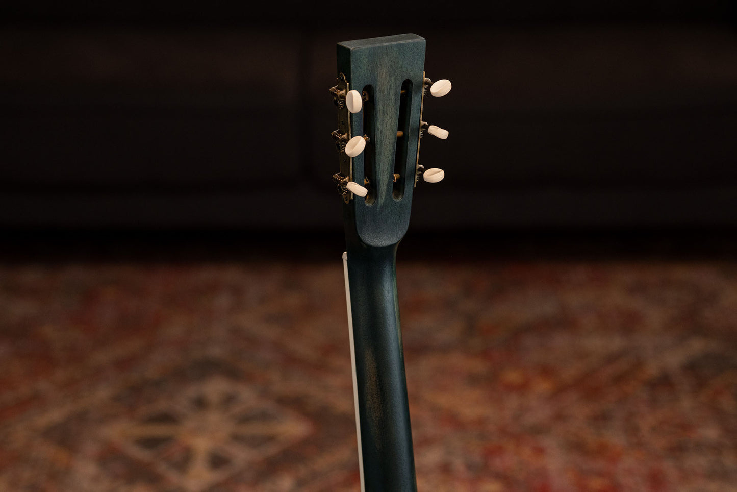 ORTEGA Americana Series Resonatorgitarre 6 String - Distressed Denim Matte / Chrom HW