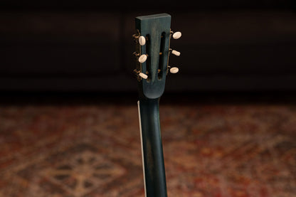ORTEGA Americana Series Resonatorgitarre 6 String - Distressed Denim Matte / Chrom HW