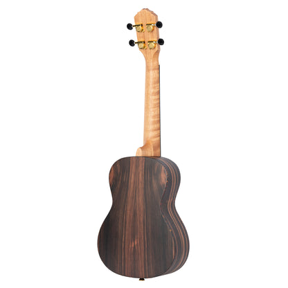 ORTEGA Timber Serie Konzert Ukulele 4 String Lefty - Ebony Natural + Bag