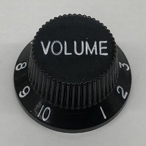 IBANEZ Volume Control Knob Hat Type,Black w/White Letters for GRGM21, IJRX20U, PGMM21/31