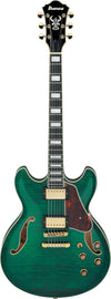IBANEZ Artcore Expressionist AS Hollowbody Gitarre 6-String - Transparent Moss Green