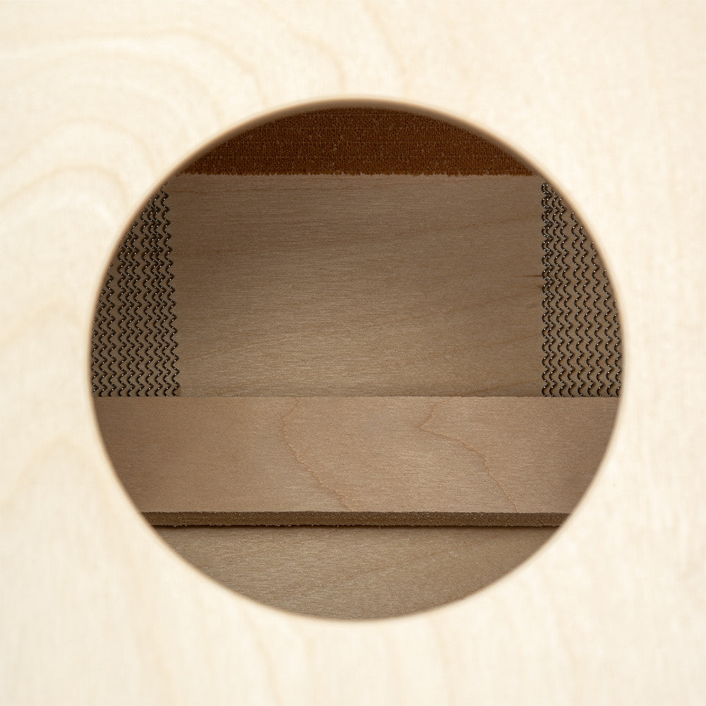 MEINL Percussion Jam Series Snare Cajon 50 - Burl Wood