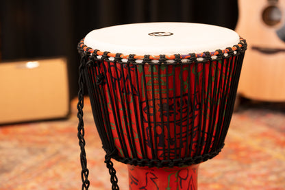 MEINL Percussion Travel Series African Djembe 14" - Pharaoh's Script