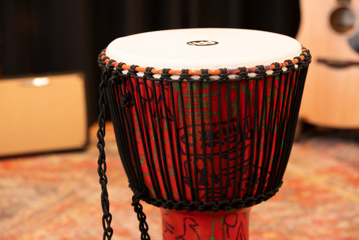 MEINL Percussion Travel Series African Djembe 14" - Pharaoh's Script