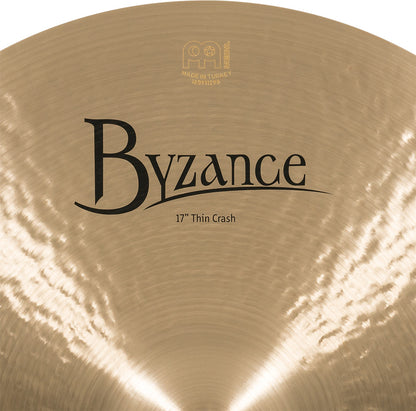 MEINL Cymbals Byzance Traditional Thin Crash - 17"