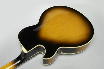 IBANEZ George Benson Signature Hollow Body Guitar 6-String - Vintage Yellow Sunburst + Case MF100C