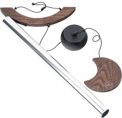 MEINL Sonic Energy Moon Meditation Chime 35"/88 cm - 432 Hz - Curved Suspension/Silver
