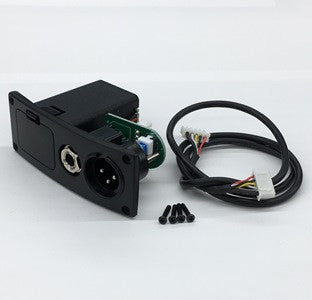 IBANEZ Battery Box & Output Jack, 5 Pin, 1/4", XLR Out For AEQ210T, GA35TCE