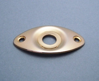 IBANEZ Buchsenblech (oval) - für ausgewählte AR modelle gold