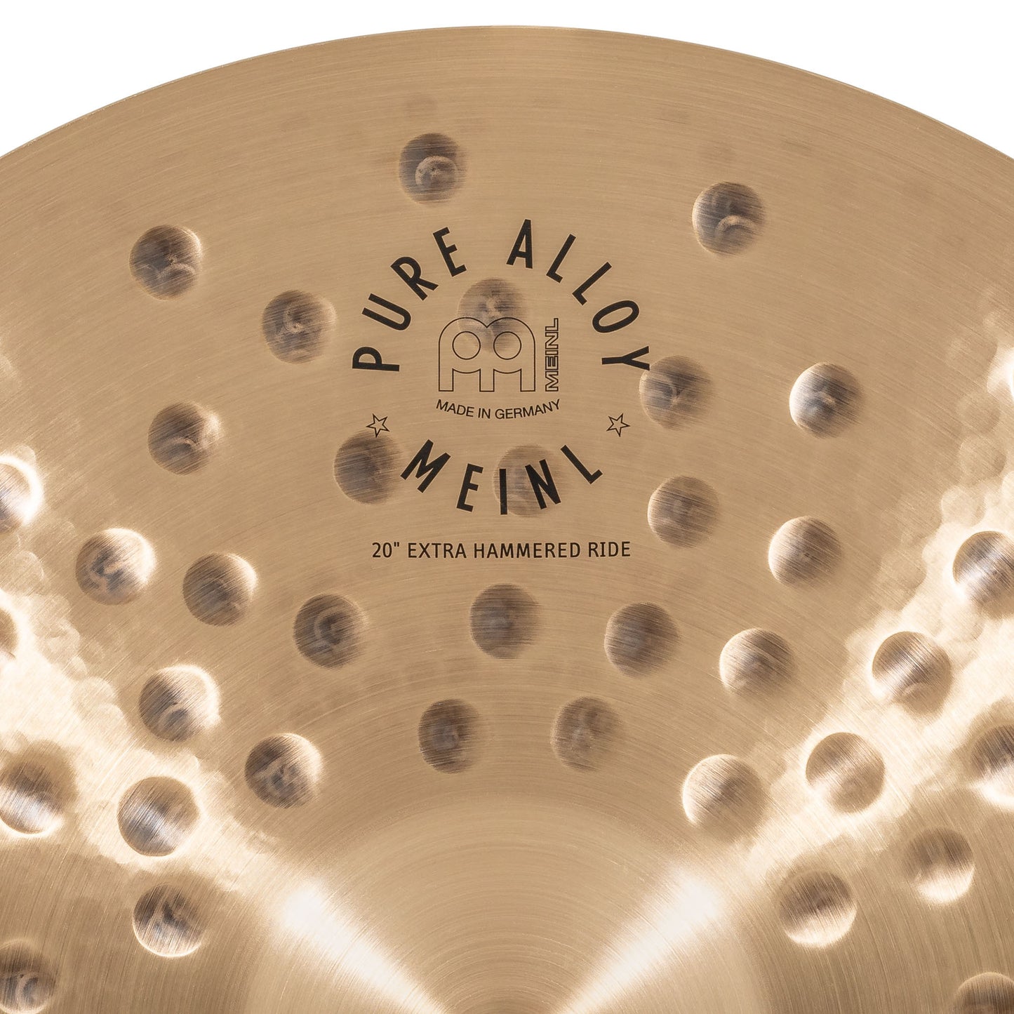 MEINL Cymbals Pure Alloy Extra Hammered Ride - 20"