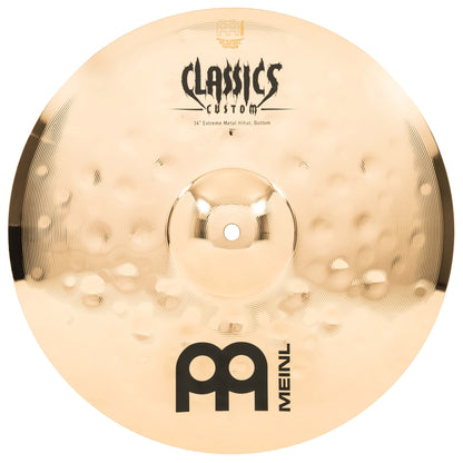 MEINL Cymbals Classics Custom Extreme Metal Cymbal Set - 14" Hihat, 18" Crash, 20" Ride