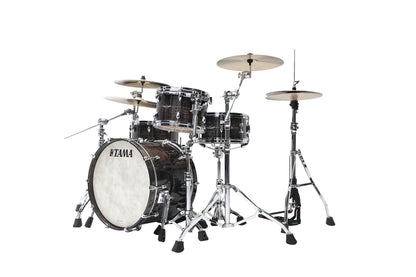 TAMA STAR Maple Shell Kit 3 pcs - Charcoal Brown Paraiso/Chrome HW