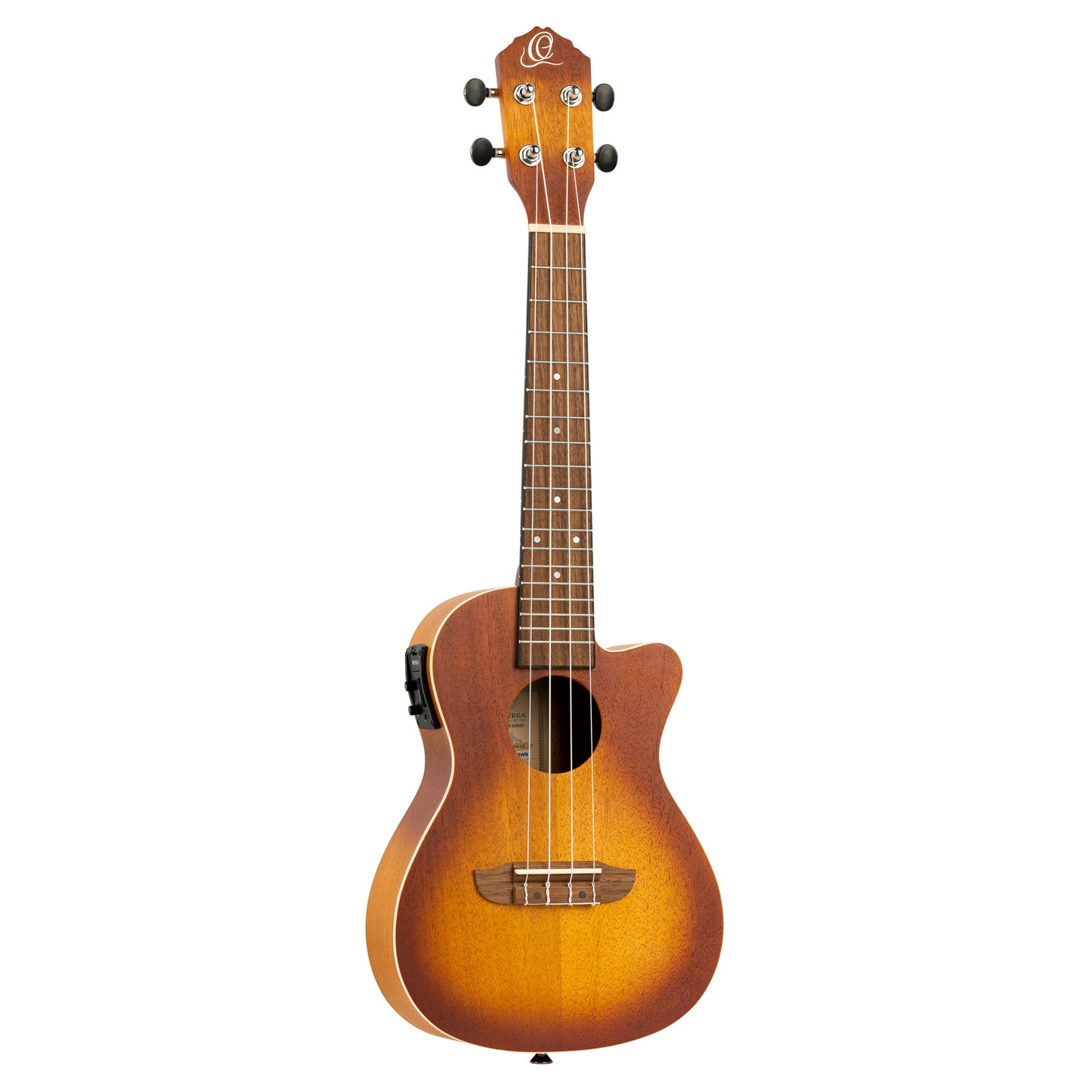 ORTEGA Earth Serie Konzert Preamp Ukulele 4 String - Sunburst