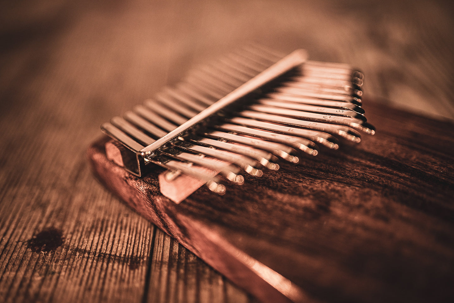 MEINL Sonic Energy Solid Kalimba - 17 notes, acacia