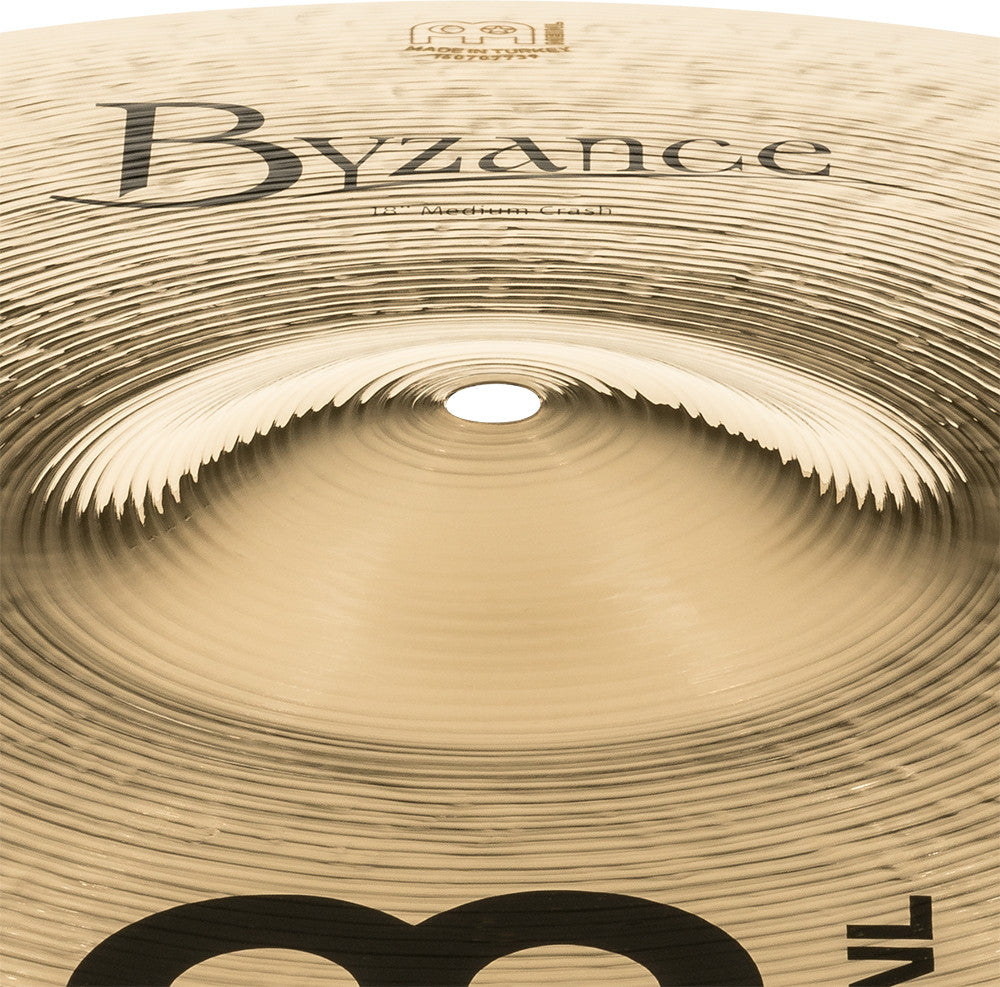 MEINL Cymbals Byzance Brilliant Medium Crash - 18"